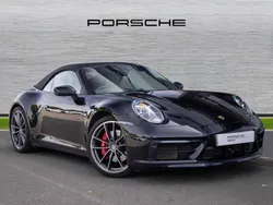 Jet black metallic Used 2019 Porsche 911 Carrera S Cabriolet | £84,850 (Fair price)