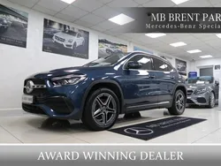 Blue Used 2022 Mercedes GLA180 AMG Line Premium SUV | £24,500 (Fair price)