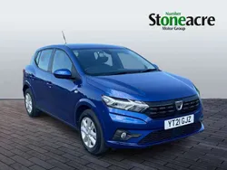 Blue Used 2021 Dacia Sandero Comfort Hatchback | £8,995 (Good price)