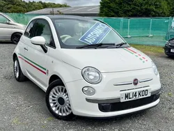 White Used 2014 Fiat 500 Lounge Hatchback | £6,495 (Good price)
