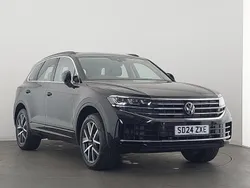 Black New 2024 VW Touareg Elegance SUV | £53,498 (Fair price)