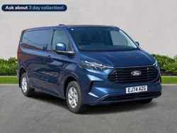 Blue Used 2024 Ford Transit Custom Limited Van | £29,999 (Fair price)
