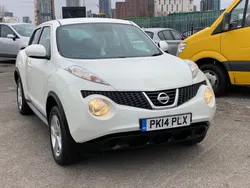 White Used 2014 Nissan Juke Visia SUV | £4,195 (Fair price)