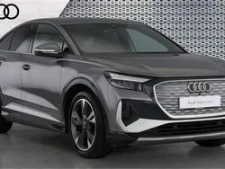 Grey Used 2022 Audi Q4 Sportback e-tron S-Line SUV | £26,369