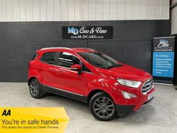 Red Used 2018 Ford Ecosport Titanium SUV | £6,990 (Expensive)