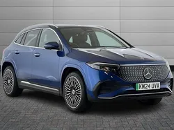 Spectral blue Used 2024 Mercedes EQA350 AMG Line Premium SUV | £30,990 (Fair price)