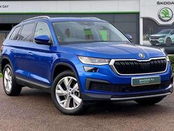 Race blue metallic Used 2021 Skoda Kodiaq SE L SUV | £24,299 (Fair price)