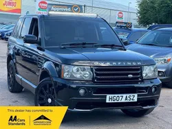 Black Used 2007 Land Rover Range Rover Sport HSE SUV | £5,475 (Good price)