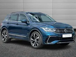 Blue Used 2022 VW Tiguan R-line SUV | £30,950 (Fair price)