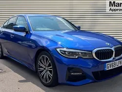 Blue Used 2019 BMW 320 M Sport Sedan | £20,000 (Fair price)