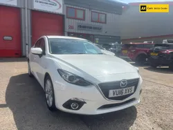 White Used 2016 Mazda 3 Inclusive Sedan | £8,700 (Fair price)