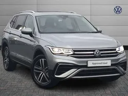 Silver Used 2024 VW Tiguan Allspace Elegance SUV | £31,390 (Fair price)