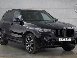 Black Used 2024 BMW X3 M Sport SUV | £47,500 (Expensive)