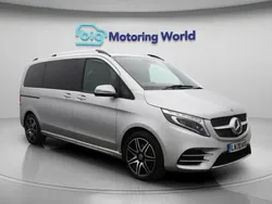Silver Used 2020 Mercedes V300 AMG line MPV | £39,000