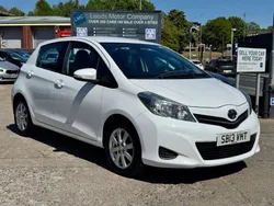 White Used 2013 Toyota Yaris Multidrive S Hatchback | £7,895 (Fair price)