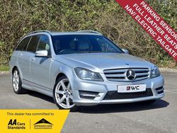 Silver Used 2012 Mercedes C180 AMG Estate | £6,455 (Fair price)