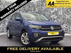 Blue Used 2020 VW T-Cross SE SUV | £15,395 (Fair price)