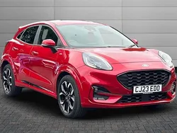 Fantastic red Used 2023 Ford Puma ST-Line X Hatchback | £21,295 (Fair price)