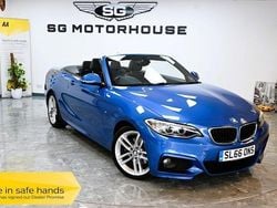 Blue Used 2016 BMW 220 M Sport Cabriolet | £11,985 (Fair price)