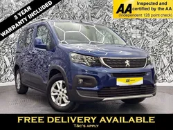 Blue Used 2020 Peugeot Rifter Allure MPV | £13,795 (Good price)
