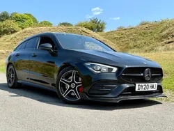 Black Used 2020 Mercedes CLA220 AMG line Sedan | £14,497 (Expensive)