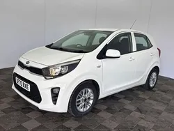 White Used 2021 Kia Picanto 2 Hatchback | £7,000 (Fair price)
