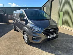 Grey Used 2022 Ford Transit Custom Limited Van | £18,990 (Fair price)
