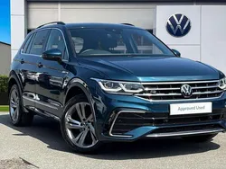 Blue Used 2024 VW Tiguan R-line Edition SUV | £32,980 (Fair price)