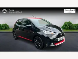 Black Used 2018 Toyota Aygo x-press Hatchback | £8,981 (A bit pricey)