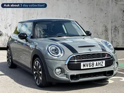 Grey Used 2018 Mini Cooper S Hatch Hatchback | £11,493 (Fair price)