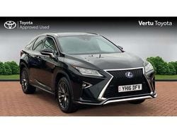 Black Used 2016 Lexus RX450h Sport Line SUV | £18,295 (A bit pricey)
