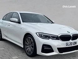 White Used 2020 BMW 320 M Sport Sedan | £20,970 (Fair price)