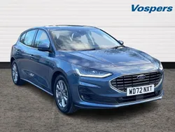 Blue Used 2023 Ford Focus Titanium Hatchback | £16,599 (Fair price)