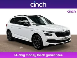 White Used 2021 Skoda Kamiq Monte Carlo SUV | £17,029 (Fair price)