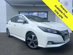 White Used 2021 Nissan Leaf N-Connecta Hatchback | £9,195 (Fair price)