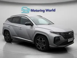 Silver Used 2022 Hyundai Tucson N Line SUV | £23,100 (Fair price)