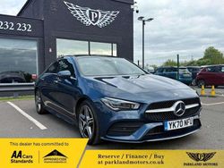 Blue Used 2020 Mercedes CLA200 AMG line Coupe | £16,495 (Fair price)