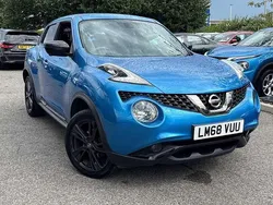 Blue Used 2018 Nissan Juke Tekna SUV | £9,590 (A bit pricey)