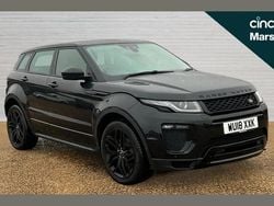 Black Used 2018 Land Rover Range Rover evoque HSE Dynamic SUV | £13,809 (Good price)