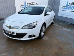 White Used 2015 Vauxhall Astra GTC SRi Hatchback | £3,499 (Fair price)