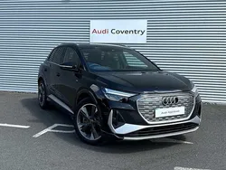 Mythos black Used 2022 Audi Q4 e-tron S-Line SUV | £31,290 (A bit pricey)
