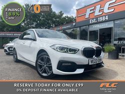 White Used 2022 BMW 118 Sport Line Hatchback | £13,899 (Fair price)