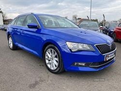 Blue Used 2018 Skoda Superb SE Estate | £13,695 (Good price)