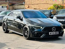 Black Used 2020 Mercedes CLA200 AMG line Coupe | £17,440 (Fair price)