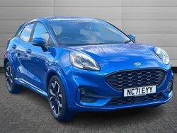 Blue Used 2022 Ford Puma ST-Line X Hatchback | £17,095 (Fair price)