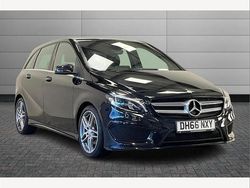 Black Used 2017 Mercedes B200 AMG Line Premium MPV | £10,495 (Fair price)