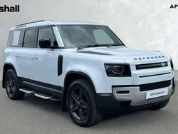 Metallic yulong white Used 2023 Land Rover Defender SE SUV | £55,530 (Good price)
