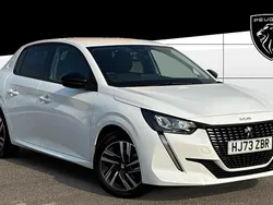 White Used 2023 Peugeot 208 Allure+ Hatchback | £14,890 (Fair price)