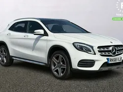 White Used 2018 Mercedes GLA200 AMG Line Premium Plus SUV | £15,699 (Fair price)
