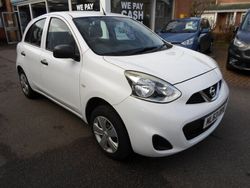 White Used 2013 Nissan Micra Visia Hatchback | £5,495 (Expensive)